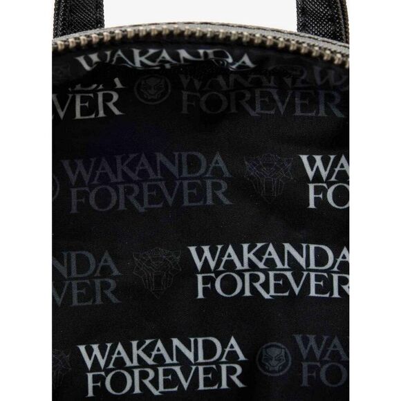 NEW Loungefly Marvel Black Panther Wakanda Forever Figural Mini Backpack main image 5